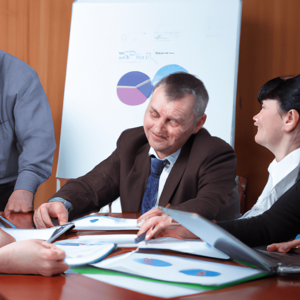 2 - [Businessman discussing financial plans with a team of investors and advisors]. Canon EOS 5D Mark IV. No text.. Sigma 85 mm f/1.4. No text.