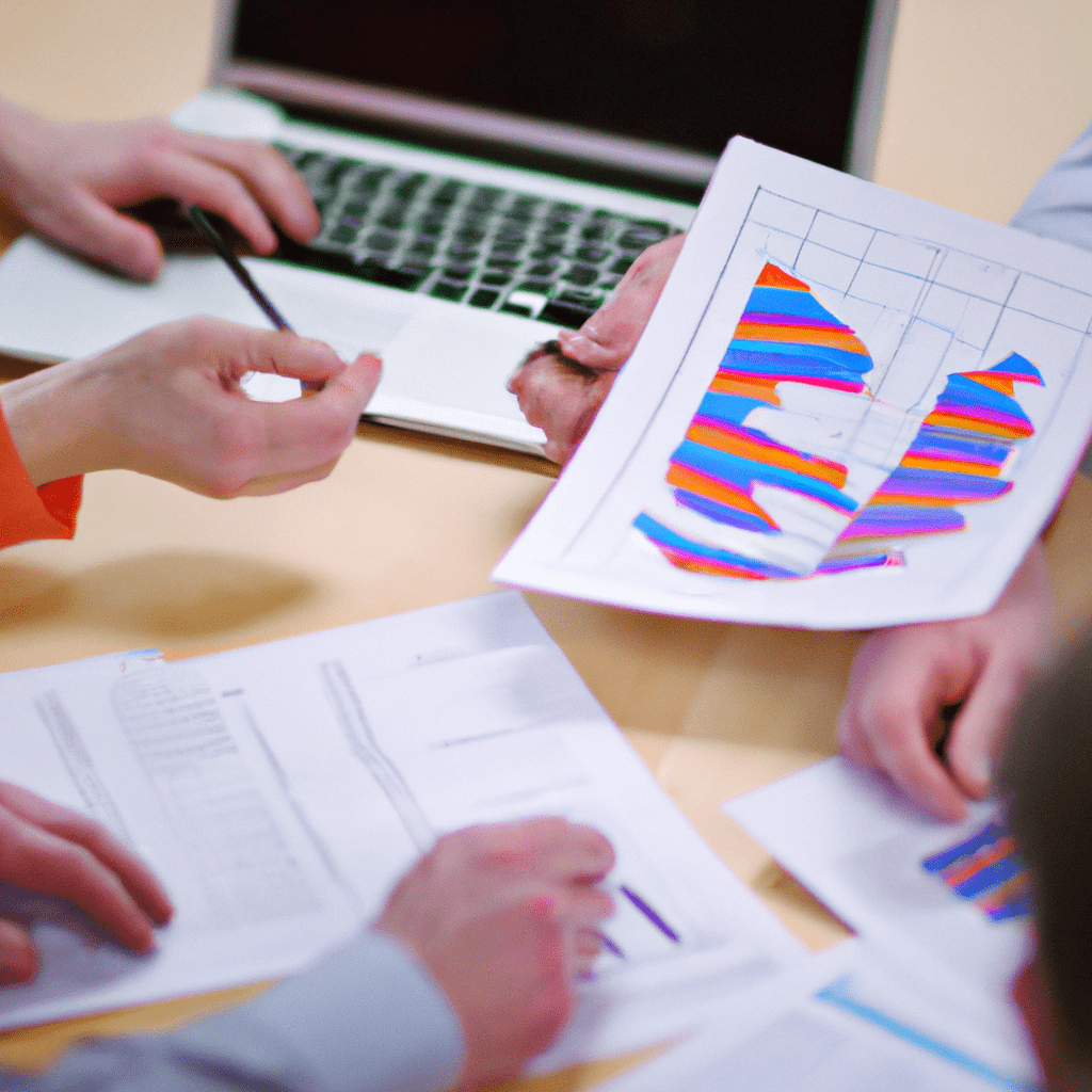 4 - A group of people discussing mining stocks and analyzing financial data, highlighting the potential benefits and risks of investment. Sigma 85mm f/1.4. No text.. Sigma 85 mm f/1.4. No text.