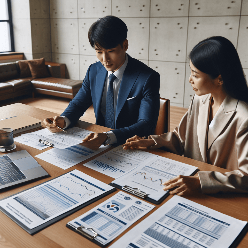 A person consulting with a financial regulator, discussing possible legal actions and steps to take in case of forex market regulations violation.